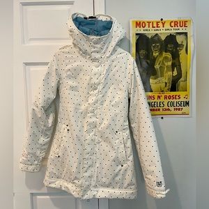 Burton Snowboards The White Collection Women’s Snowboarding Jacket size small
